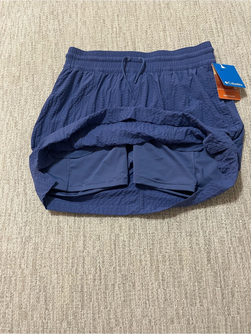Columbia Boundless Trek Skort Womens Small S Blue NWT Hiking Golf Skirt - Picture 5 of 16
